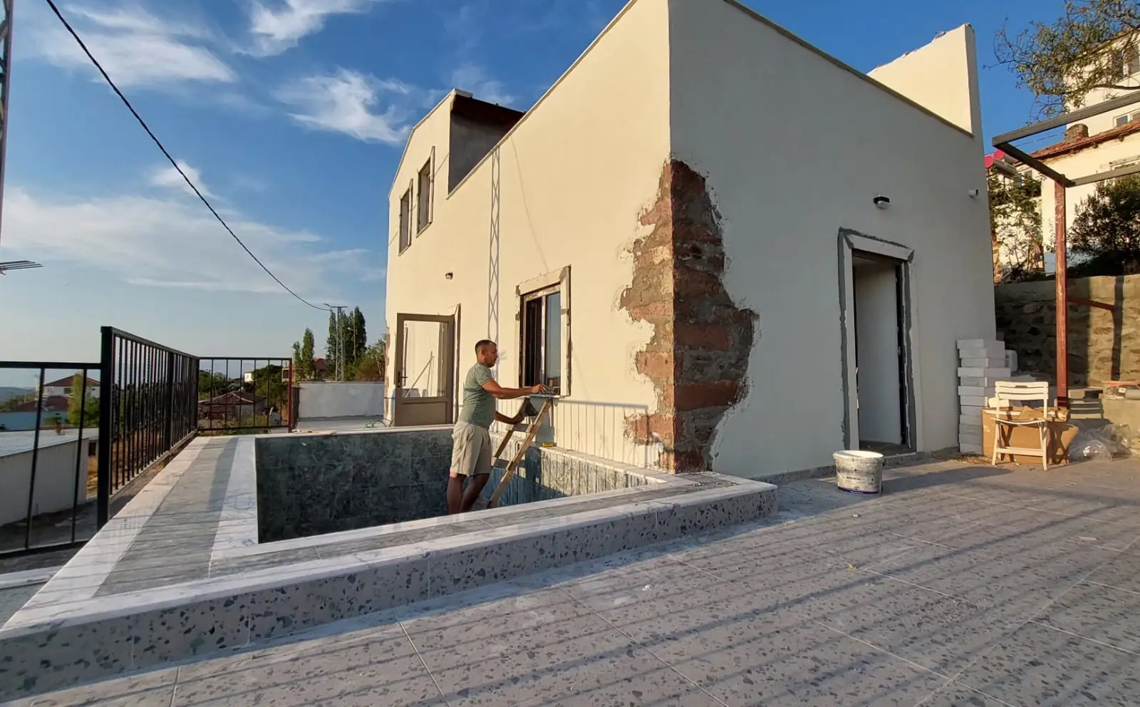 Taşın Sıcaklığı, Ege’nin Mavisi: Havuzlu 3+1 Villa 10