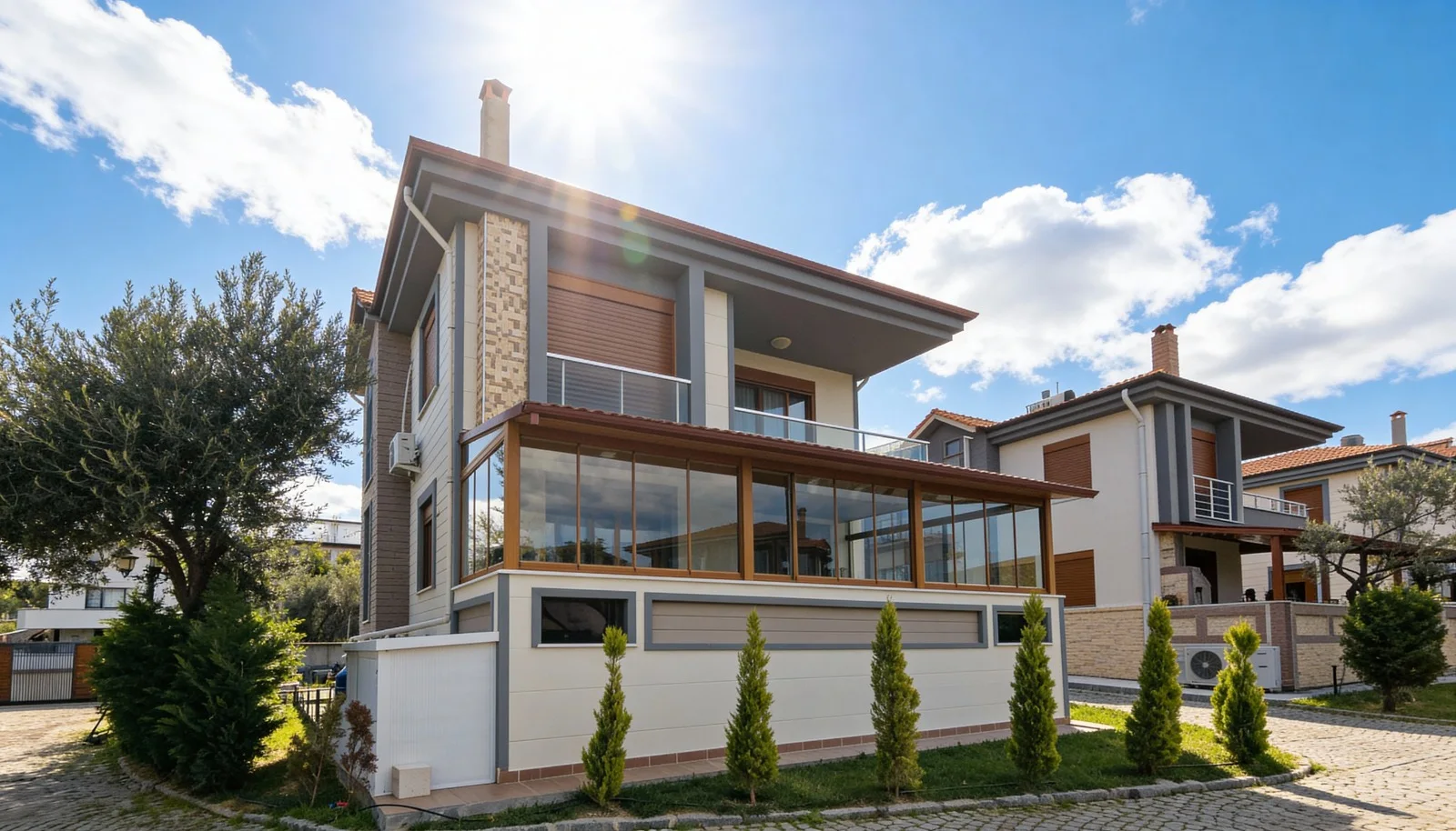 Sahilkent’te bahçe keyfi: Havuzlu ve güvenlikli sitede 5+2 villa 2